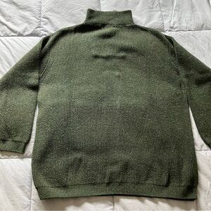 Eddie Bauer Green Knit Pullover Sweater - XXL